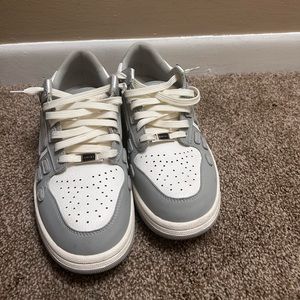 Authentic Gray Amiri Shoes